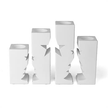 Yılbaşı Temalı 4lü Tealight Mumluk