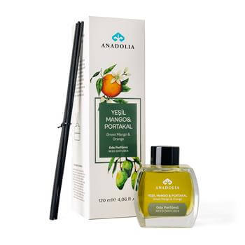 Yeşil Mango & Portakal Premium Çubuklu Oda Kokusu 120 ml