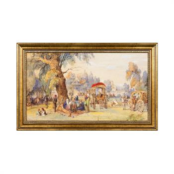 Amadeo Preziosi Boğazın Tatlı Sularında Parti Tablo