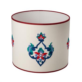 Hatai Nakış İşlemeli Abajur