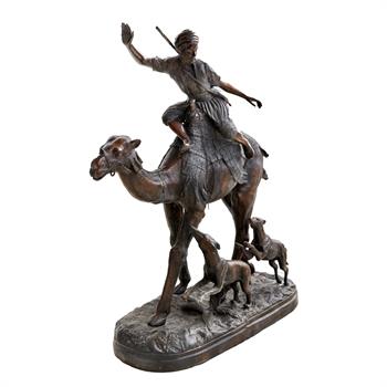 Bronz Döküm Deve Kervanı
