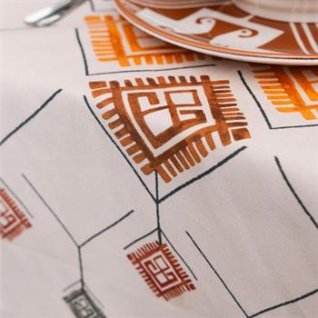 Pıtrak Desenli Runner