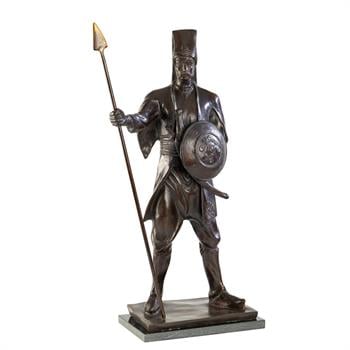 Bronz Döküm Yeniçeri Heykeli Küçük Boy