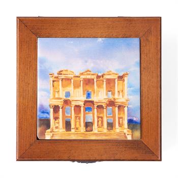 Efes Antik Kenti Masif Dekoratif Kutu