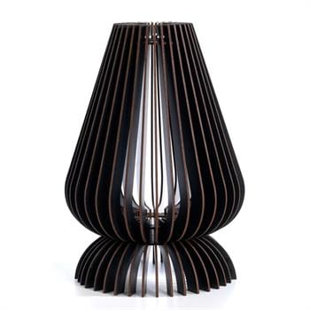 Derviş Ahşap Dekoratif Lambader Küçük Boy