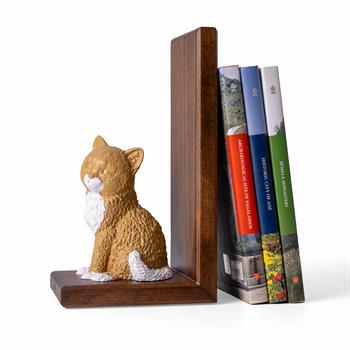 Kedi Figürlü Kitap Desteği