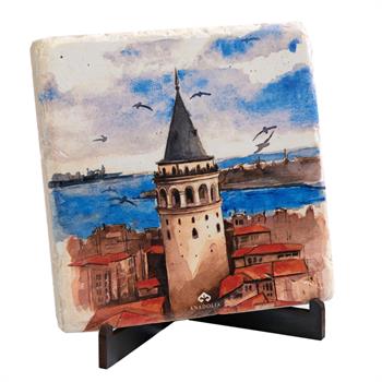 Galata Kulesi Traverten Pano