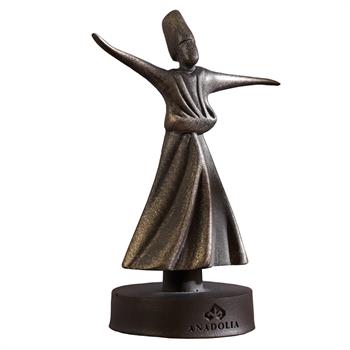 Semazen Heykel Kaideli Siyah