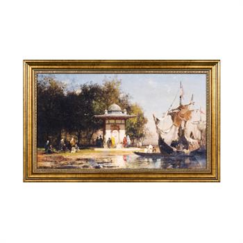 Germain Fabius Brest Kıyıda Çeşme Tablo