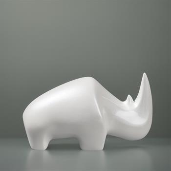 Minimal Hayvanlar Serisi Gergedan Dekoratif Obje