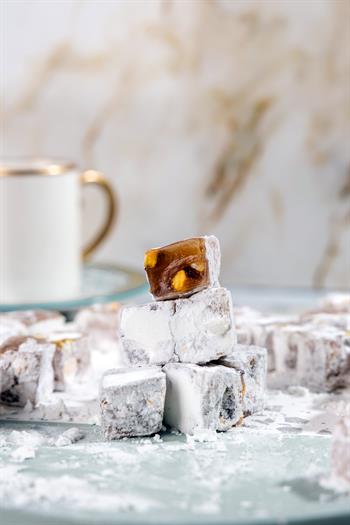 Çifte Kavrulmuş Antep Fıstıklı Geleneksel Türk Lokumu 500 g