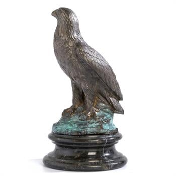 Bronz Döküm Kuş Heykeli Küçük Boy