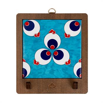 Çintemani Yeşil Zmn Anahtar Askısı Srmk Tekli 11,5x13x1cm