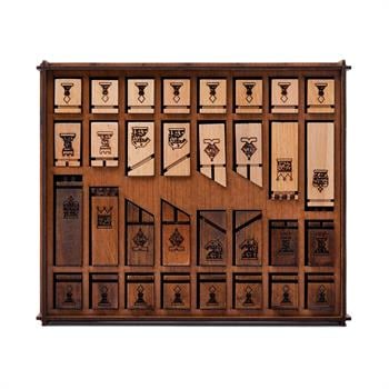 Ahşap Satranç Takımı Taş Seti