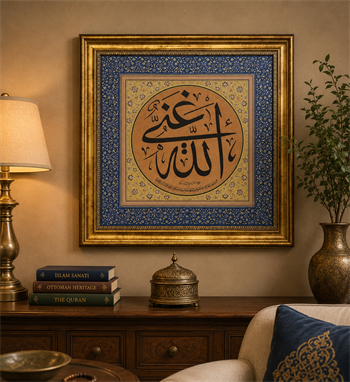 Allah Ganidir Zengindir Hat Tablo