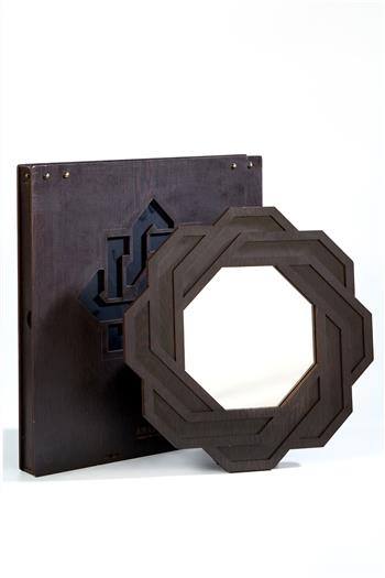 Altıgen Venge Dekoratif Ayna