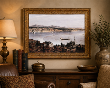 Antoine de Favray, İstanbul Panoraması Tablo