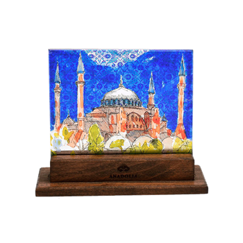 Ayasofya Camii Küçük Boy Dekoratif Cam Obje