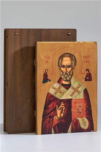 Aziz Nikolas Myra Büyük Boy İkona