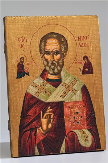 Aziz Nikolas Myra Büyük Boy İkona