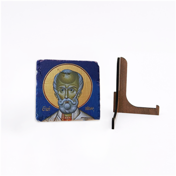 Aziz Nikolas Varaklı Traverten Pano