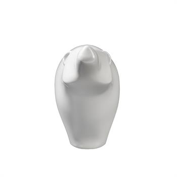 Minimal Hayvanlar Serisi Yukarı Bakan Ayı Dekoratif Obje