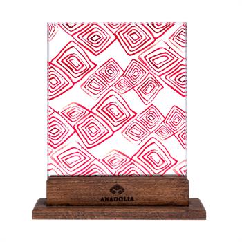 Çatalhöyük Motif  Dekoratif Cam Obje