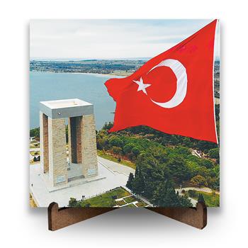 Bayrak ve Çanakkale Anıtı Seramik Pano