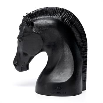 Altın Atın Başı Masa Üstü Dekoratif Obje