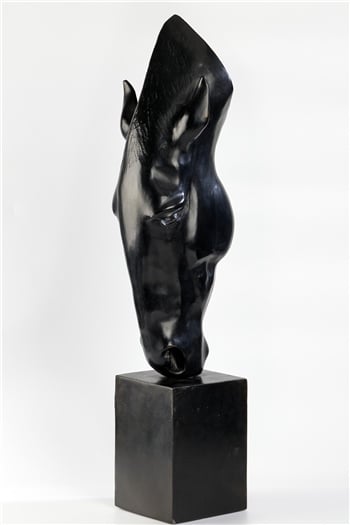 Bronz Döküm At Kafası