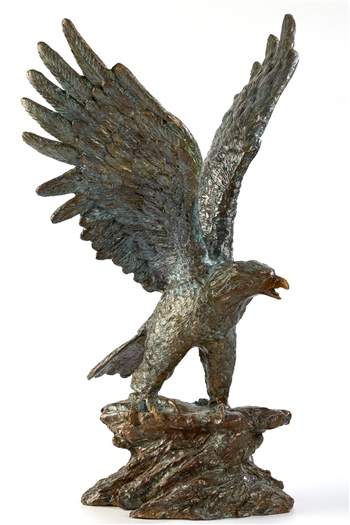 Bronz Döküm Küçük Anadolu Kartalı