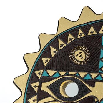 Şaman Güneş Mask Dekoratif Obje