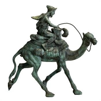 Bronz Döküm Yeşil Deve