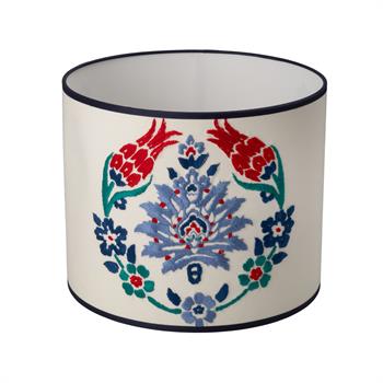 Eyüp Çinisi Nakış İşlemeli Abajur