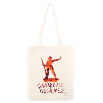 Çanakkale Geçilmez Ham Bez Çanta