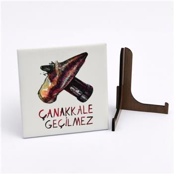 Çarpışan Kurşunlar Seramik Pano