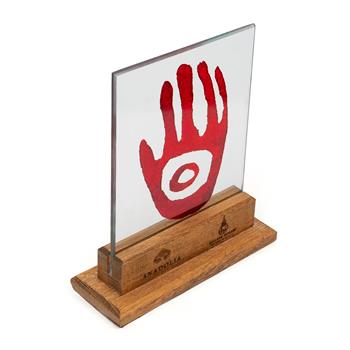 Çatalhöyük Serisi El Dekoratif Cam Obje