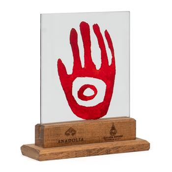 Çatalhöyük Serisi El Dekoratif Cam Obje