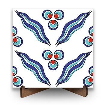 Çintemani Yeşil Bulut Seramik Pano