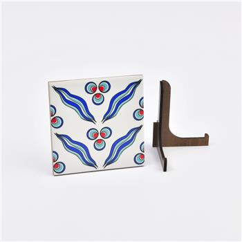 Çintemani Yeşil Bulut Seramik Pano