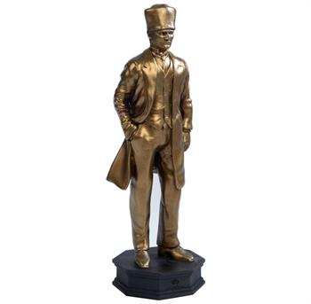 Kalpaklı Atatürk Mermerit Heykel