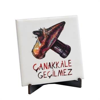 Çarpışan Kurşunlar Seramik Pano