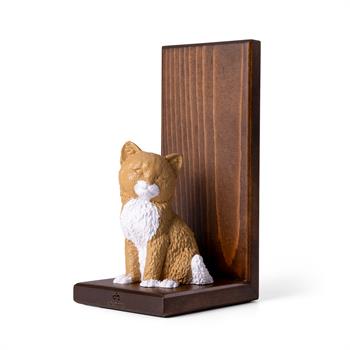 Kedi Figürlü Kitap Desteği
