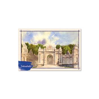 Dolmabahçe Ahşap Kartpostal