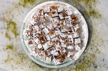 Çifte Kavrulmuş Antep Fıstıklı Geleneksel Türk Lokumu 500 g