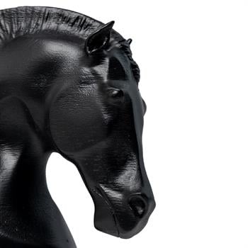 Altın Atın Başı Masa Üstü Dekoratif Obje