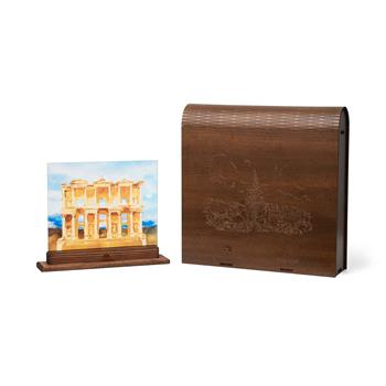 Efes Celcus Kütüphanesi Dekoratif Cam Obje