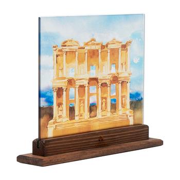 Efes Celcus Kütüphanesi Dekoratif Cam Obje