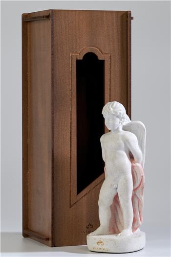 Eros Cam Granüllü Mermerit Heykel Küçük Boy