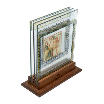 Europanın Kaçırılışı Mozaik 3 Boyutlu Dekoratif Cam Obje